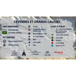 Sale Carte 3D Cévennes et Grands Causses Carte 3D