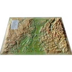 Sale Carte 3D Drôme-Ardèche Carte 3D
