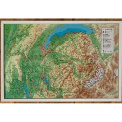 Carte 3D<3DMAP Carte 3D La Haute-Savoie