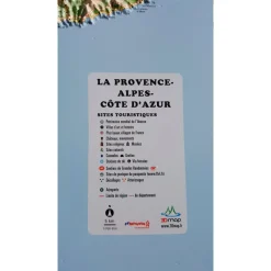 Carte 3D<3DMAP Carte 3D La Provence-Alpes-Côte-d'Azur