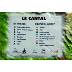 Carte 3D<3DMAP Carte 3D Le Cantal