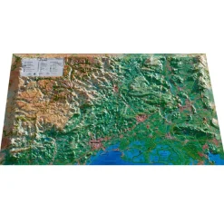 Carte 3D<3DMAP Carte 3D Le Gard