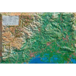 Carte 3D<3DMAP Carte 3D Le Gard