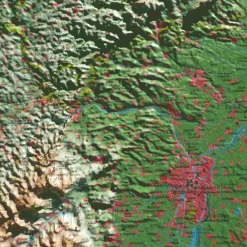 Carte 3D<3DMAP Carte 3D Le Massif Des Vosges