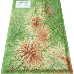 Sale Carte 3D Le Parc Naturel Régional des Volcans d'Auvergne Carte 3D