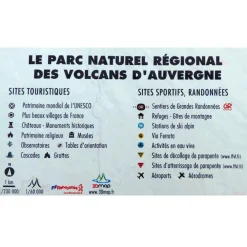 Sale Carte 3D Le Parc Naturel Régional des Volcans d'Auvergne Carte 3D