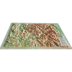 Discount Carte 3D Les Hautes-Alpes Carte 3D