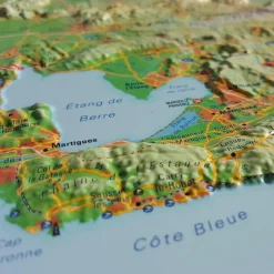 Hot Carte 3D Les Massifs De Provence Carte 3D