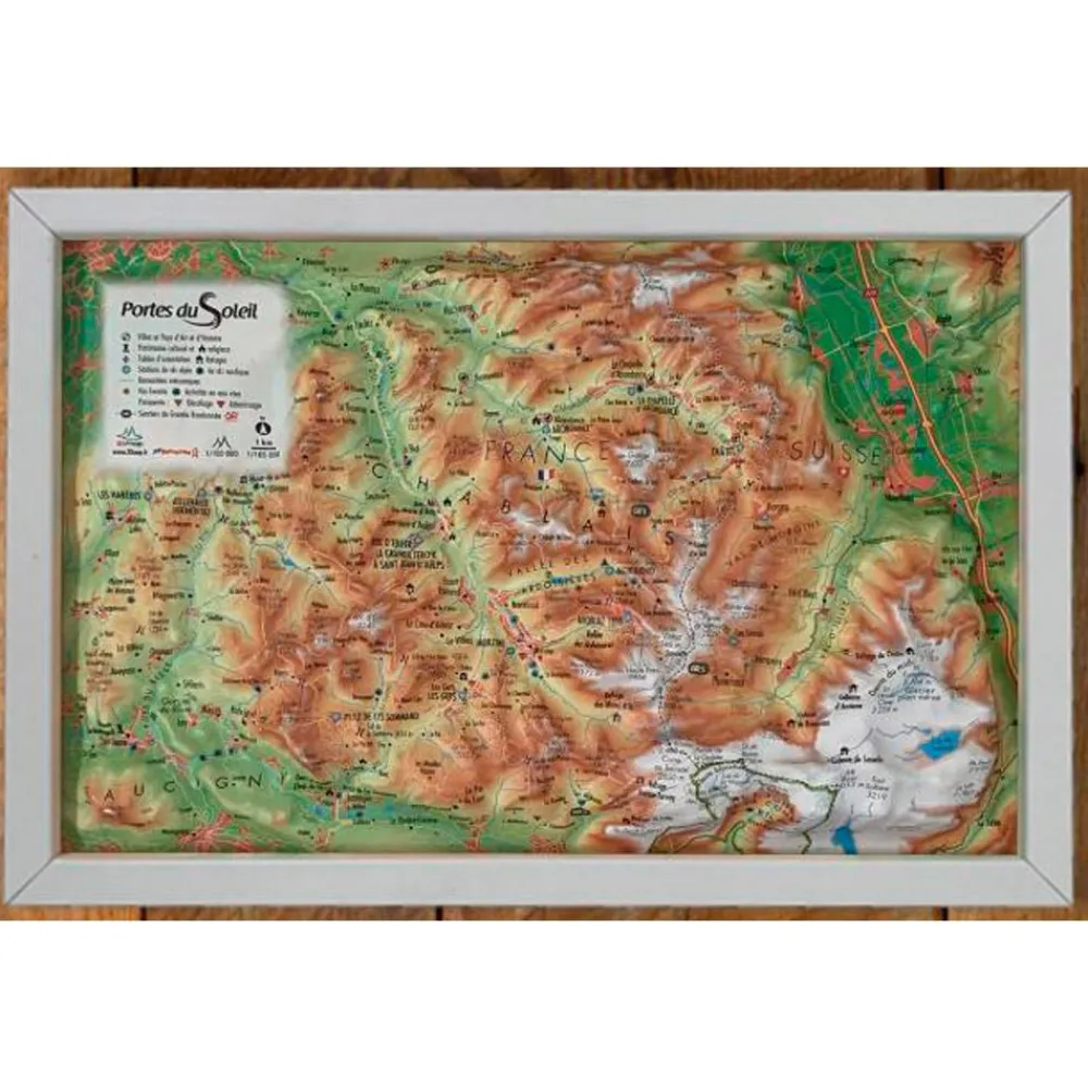 Discount Carte 3D Les Portes Du Soleil Carte 3D