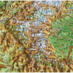 Discount Carte 3D Massif De L'arc Alpin Carte 3D