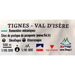 Carte 3D<3DMAP Carte 3D Tignes-Val D'isère
