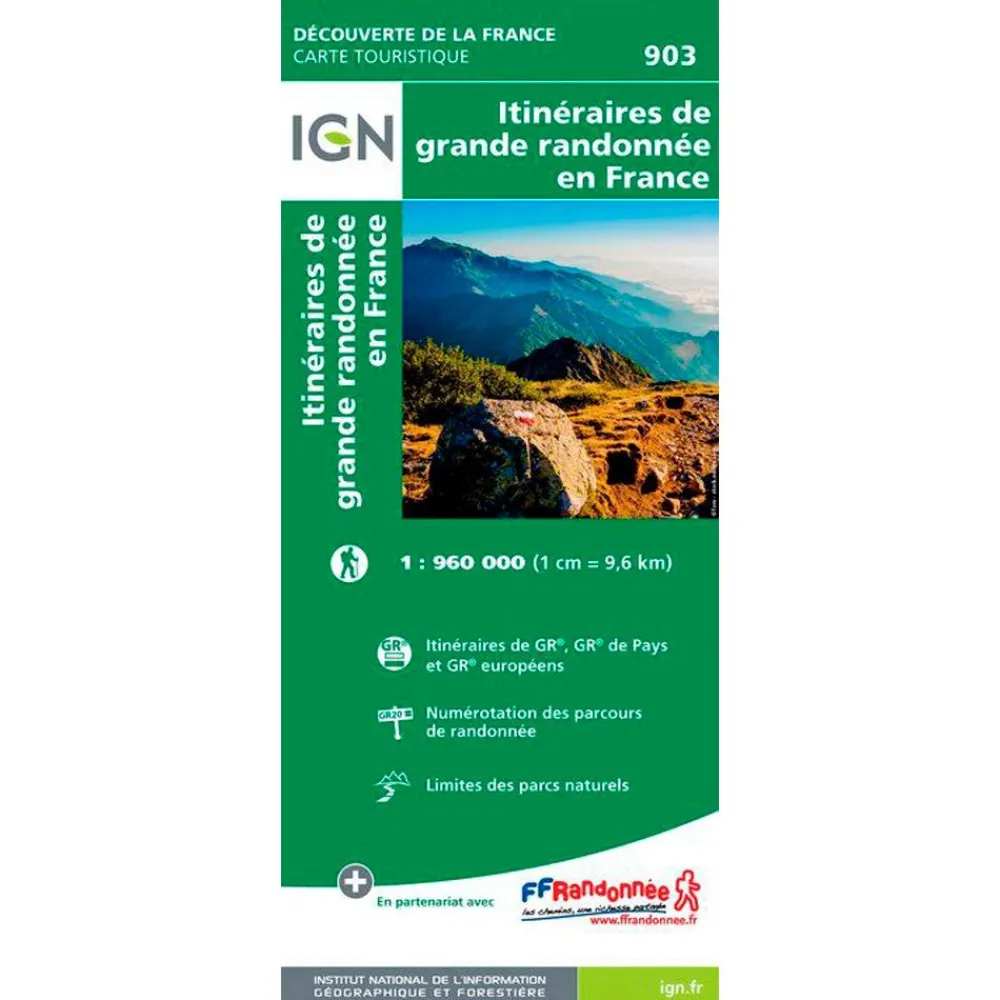 Carte Ign<IGN Carte 903 France Grandes Randonnees