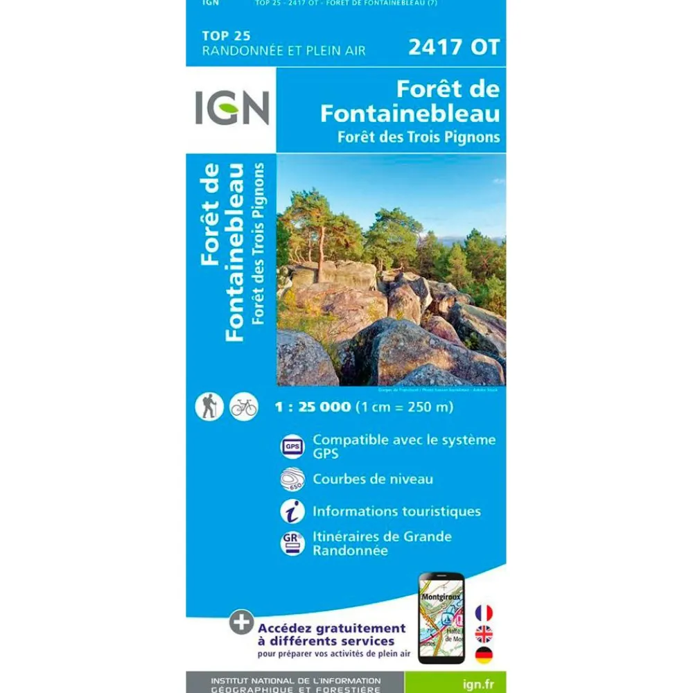 Hot Carte Forêt de Fontainebleau Carte Ign