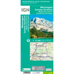Carte Ign<IGN Carte Montagne Sainte-Victoire