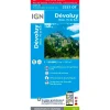 Carte Ign<IGN Carte 3337OTR Dévoluy, Obiou, Pic de Bure - Résistante