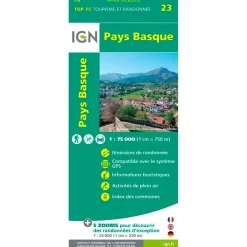 Hot Carte Pays Basque Carte Ign