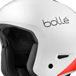 Casques Enfant<Bollé Casque Medalist Youth White Black Red Shiny