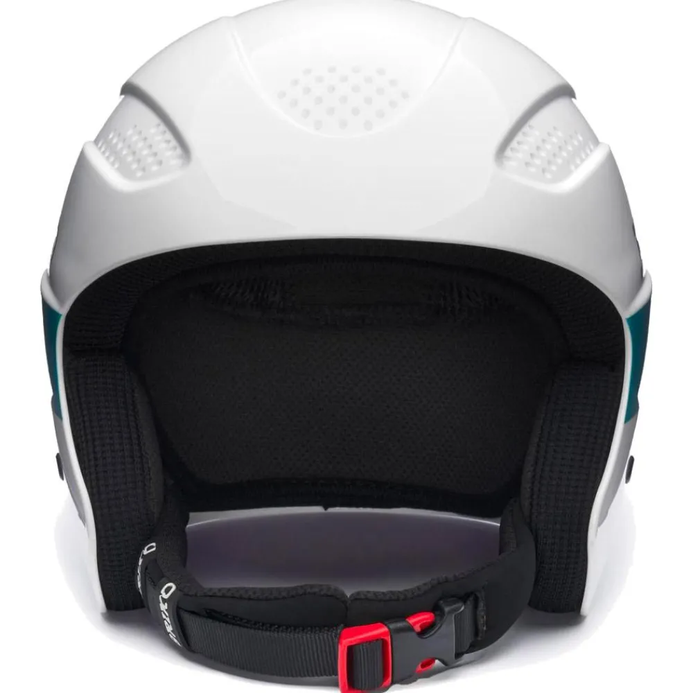 Discount Casque Elias Shiny White Violet Bondi Blue Enfant Casques Enfant