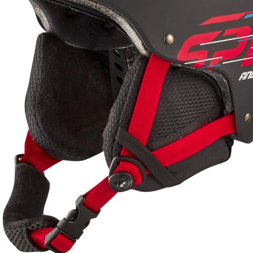 Casques Enfant<Cairn Casque Andromed J Black Red Speed