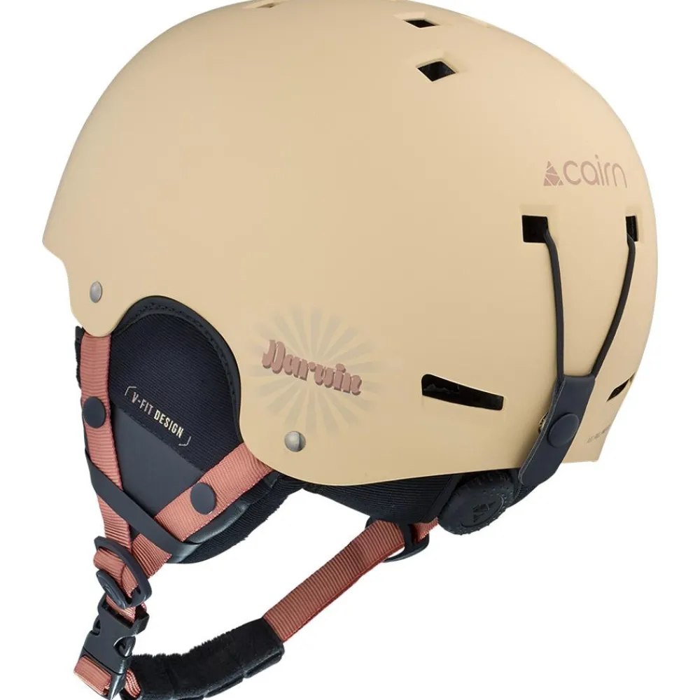 Discount Casque Darwin Junior Mat Biscuit Mocha Enfant Casques Enfant