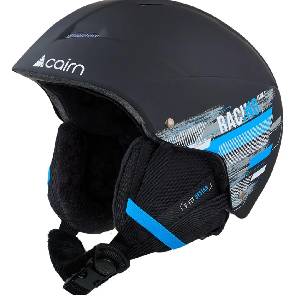 Hot Casque Flow Junior Mat Black Racing Enfant Casques Enfant
