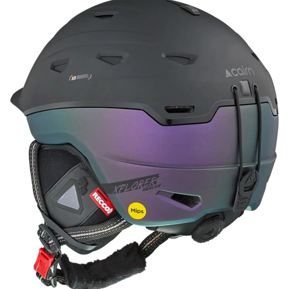 Hot Casque Xplorer Rescue Mips Mat Black Cameleon Femme Casques Femme|Casques Homme