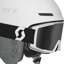 Casques Femme|Casques Homme<Scott Casque Combo Helmet Track + Factor Goggle Combo White