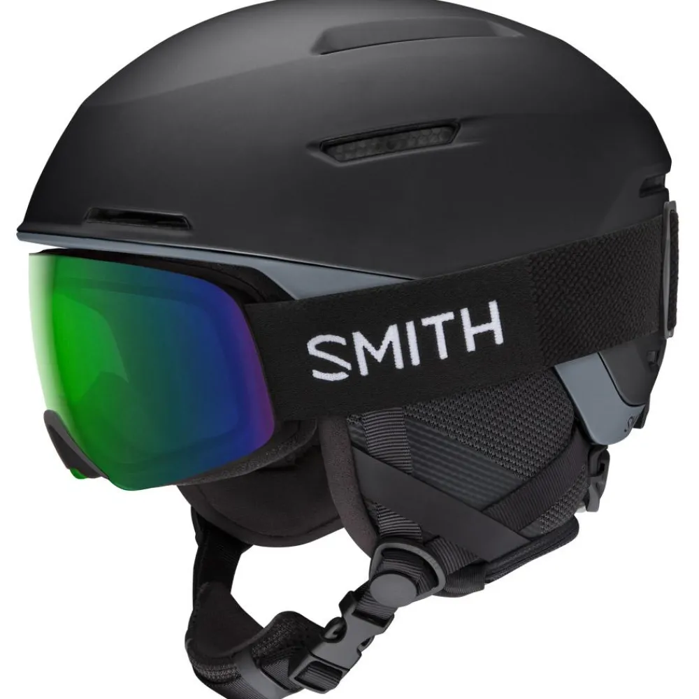 Casques Femme|Casques Homme<Smith Casque Altus Matte Black Charcoal