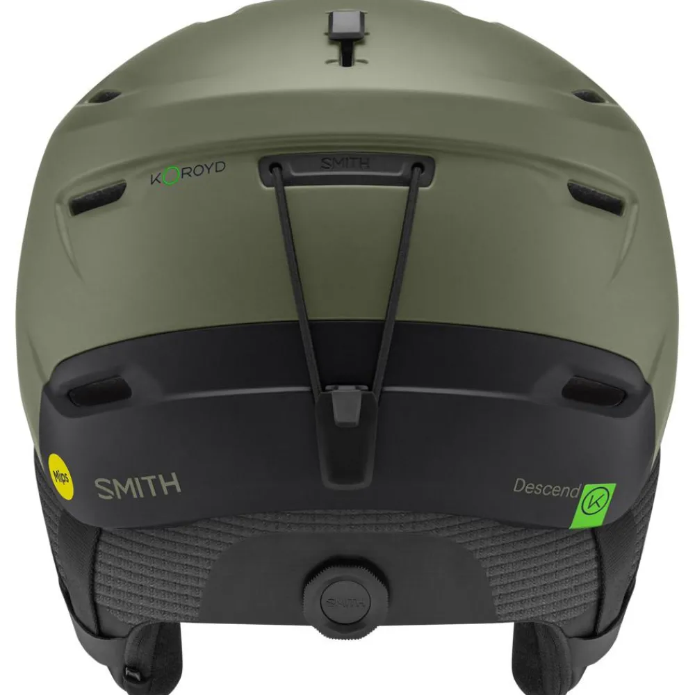 Casques Femme|Casques Homme<Smith Casque Descend Mips Matte Fatigue Green Black
