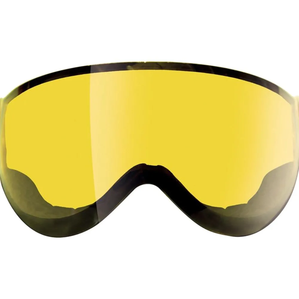 Casques Avec Visière|Casques Femme<AZR Casque visière Orion Visor Cramberry Mat Gris Miroir + Yellow Visor