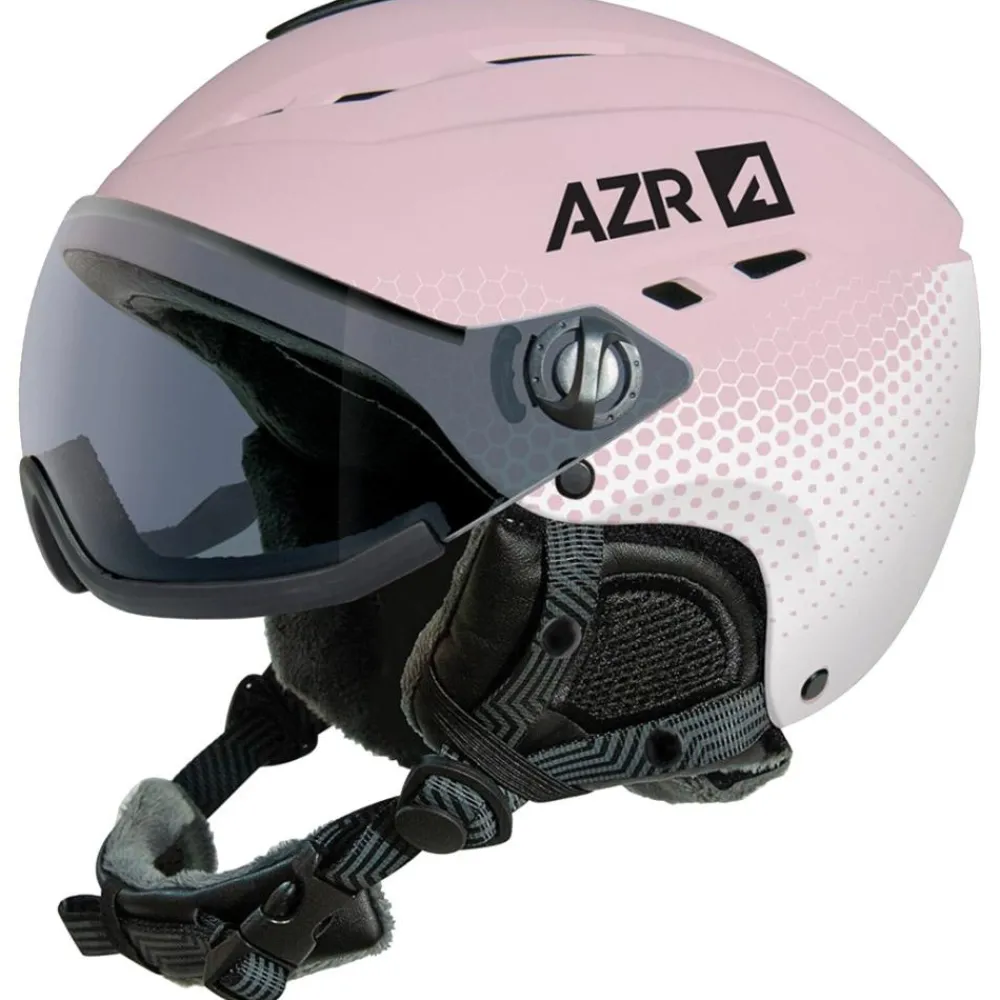 Outlet Casque visière Pluton Visor Mat Rose Blanc Gris Mirror Femme Casques Avec Visière|Casques Femme