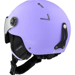 Clearance Casque visière Android Visor Junior Mat Lilac Enfant Casques Avec Visière|Casques Enfant