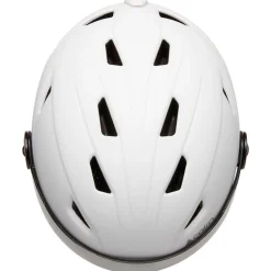Casques Homme|Casques Avec Visière<Cairn Casque visière Electron Visor Mat White