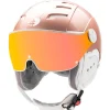 Casques Avec Visière|Casques Femme<Diezz Casque visière Venus Visor Proseco Activlux Multilayer Red