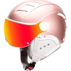 Casques Avec Visière|Casques Femme<Diezz Casque visière Venus Visor Proseco Activlux Multilayer Red