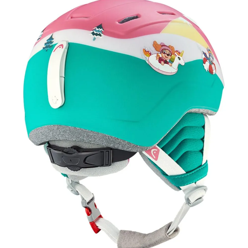 Clearance Casque visière Maja Set Paw Silver Red Enfant Casques Avec Visière|Casques Enfant