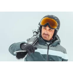 Casques Avec Visière|Casques Femme<Julbo Casque visière Globe Noir Reactiv Performance
