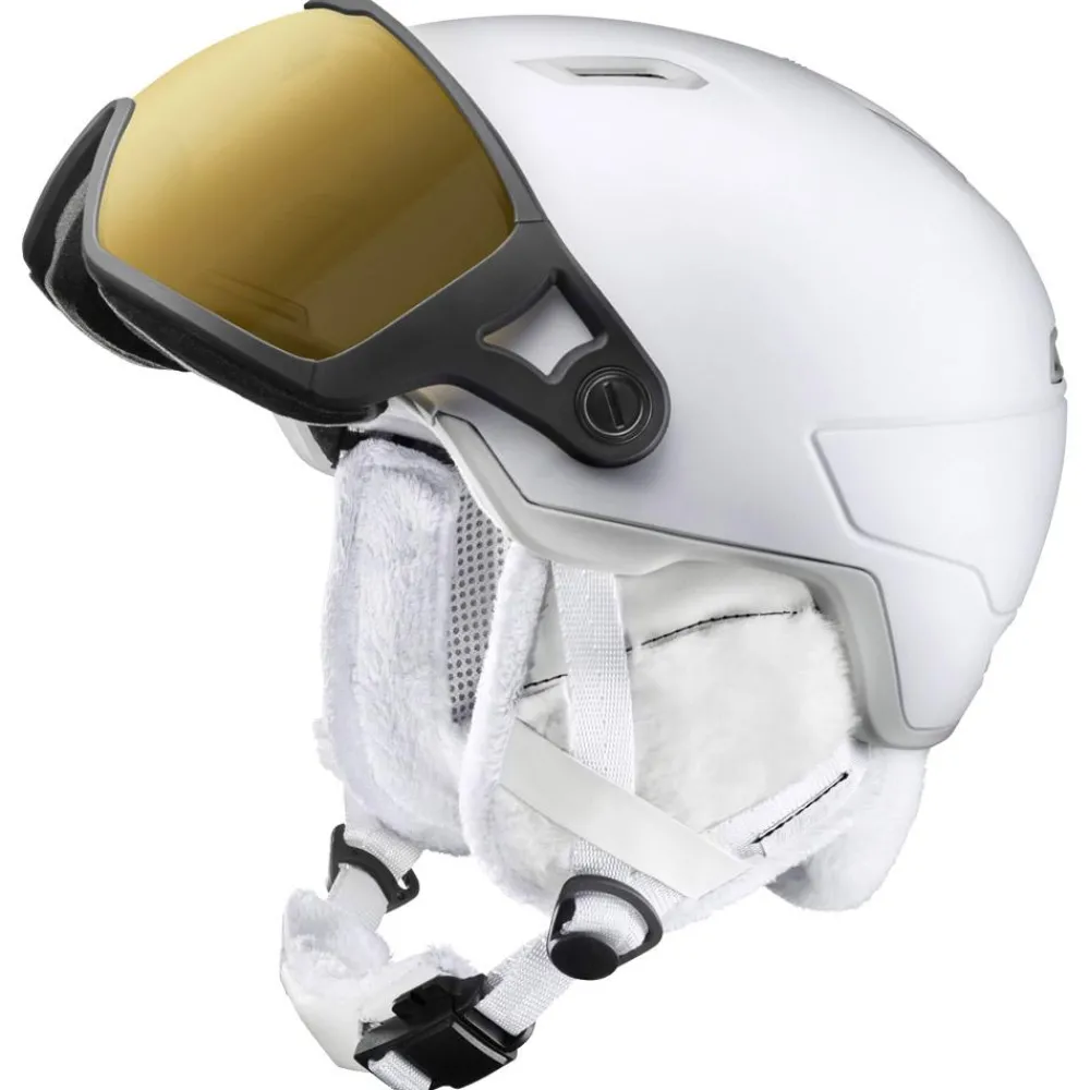 Online Casque visière Globe Blanc Reactiv 2-4 Femme Casques Avec Visière|Casques Femme