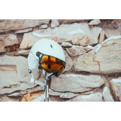 Online Casque visière Globe Blanc Reactiv 2-4 Femme Casques Avec Visière|Casques Femme