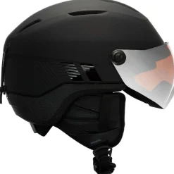Casques Avec Visière|Casques Homme<Rossignol Casque visière Fit Visor Impacts Black Orange Silver Mirror