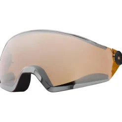 Casques Avec Visière|Casques Homme<Rossignol Casque visière Fit Visor Impacts Black Orange Silver Mirror