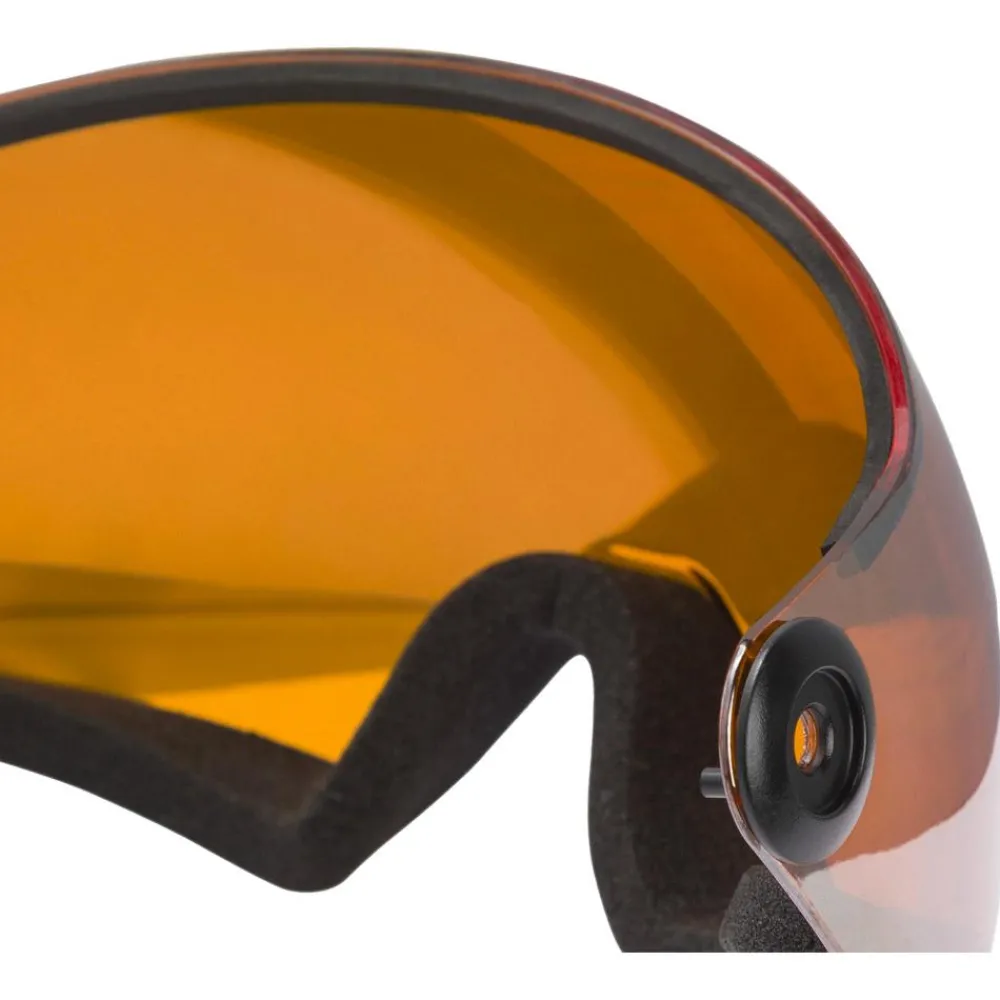 Casques Avec Visière|Casques Homme<Rossignol Casque visière Fit Visor Impacts Black Orange Silver Mirror