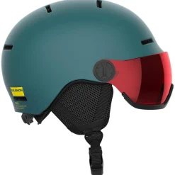 Clearance Casque visière Orka Visor North Atlantic Flash Red Enfant Casques Enfant|Casques Avec Visière