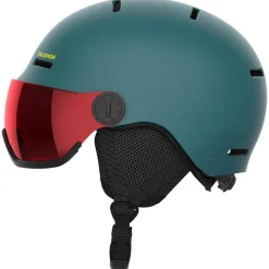 Clearance Casque visière Orka Visor North Atlantic Flash Red Enfant Casques Enfant|Casques Avec Visière