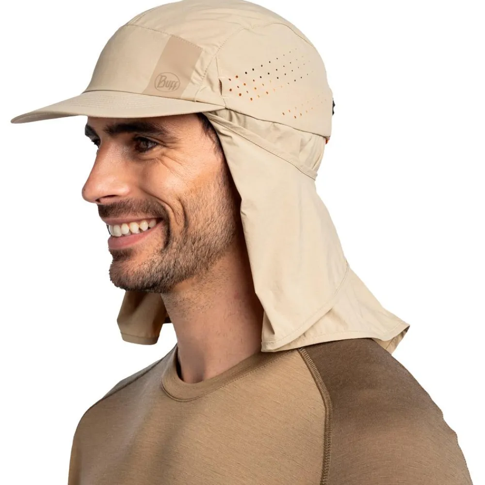 Casquettes<Buff Casquette Desert Cap Solid Birch Grey