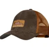 Casquettes<Buff Casquette Explore Trucker Cap Rhoes Brown
