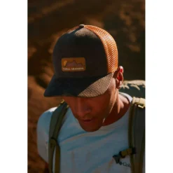 Casquettes<Buff Casquette Explore Trucker Cap Rhoes Brown