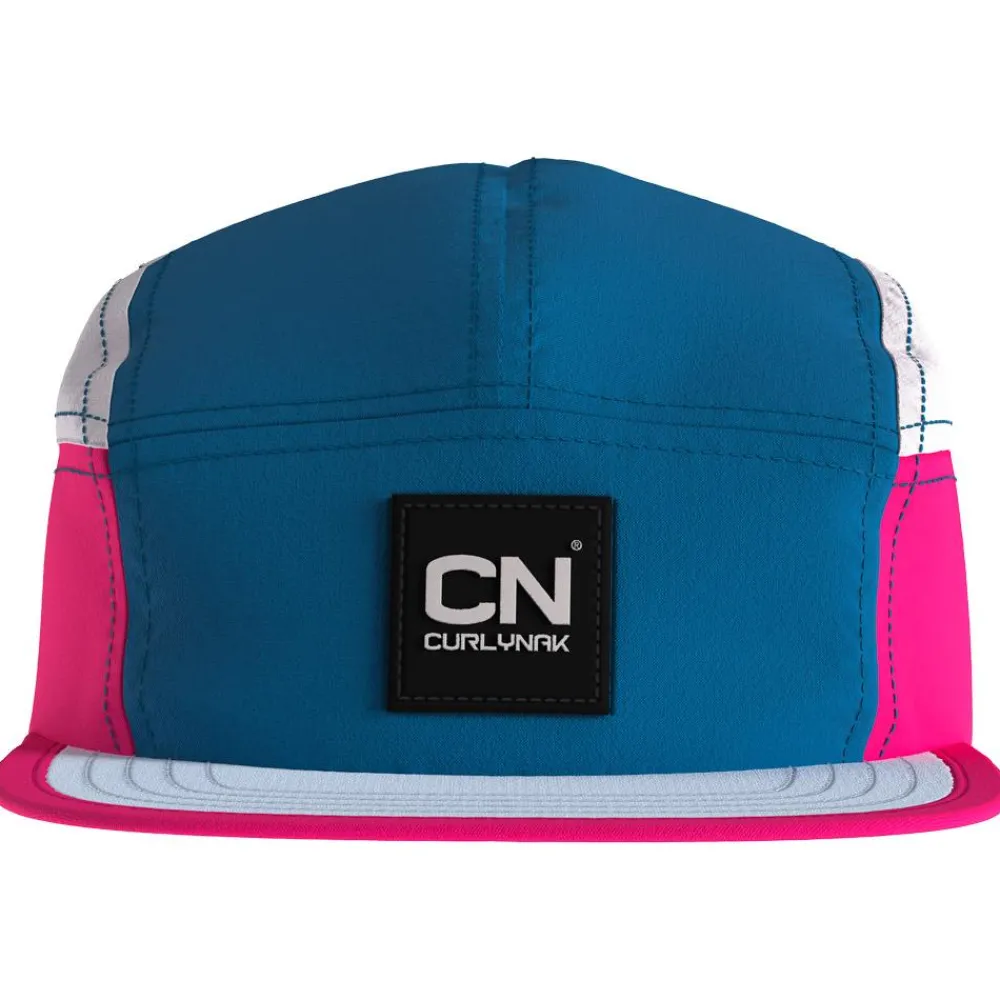 Casquettes<Curlynak Casquette 5 Pans Blue Pink