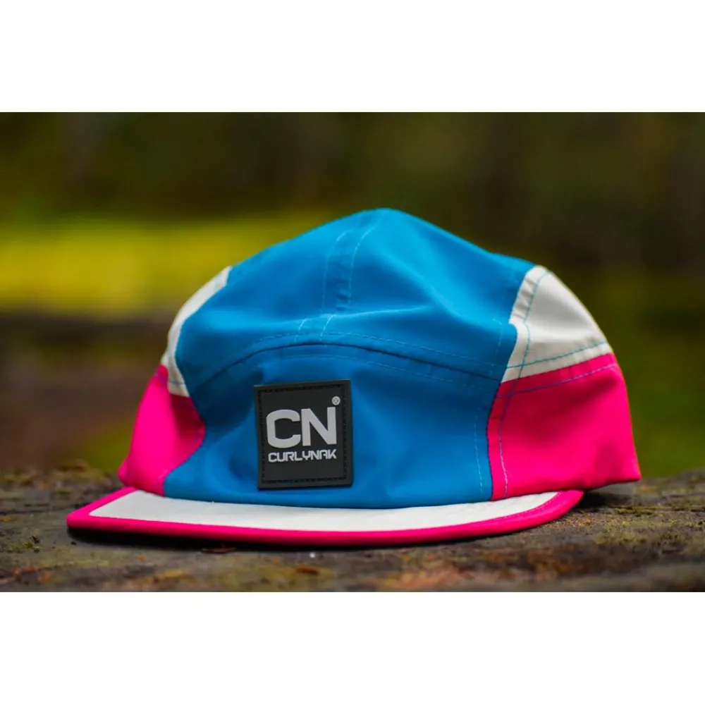 Casquettes<Curlynak Casquette 5 Pans Blue Pink