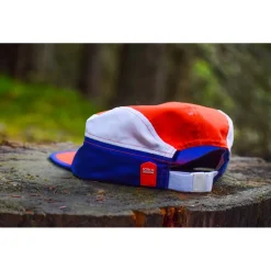 Online Casquette 5 Pans Orange Blue Casquettes
